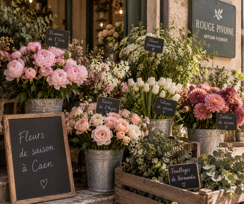 Fleurs de saison à Caen : quelles fleurs choisir mois par mois ?