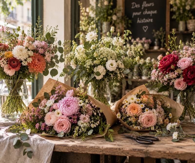 Quel bouquet offrir ? 7 occasions et conseils d’un fleuriste à Caen