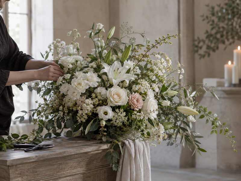 Quelles fleurs choisir pour un enterrement ? Signification et conseils