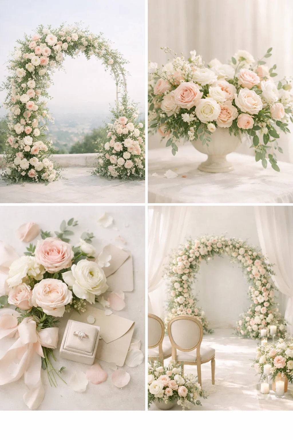 Arche florale mariage