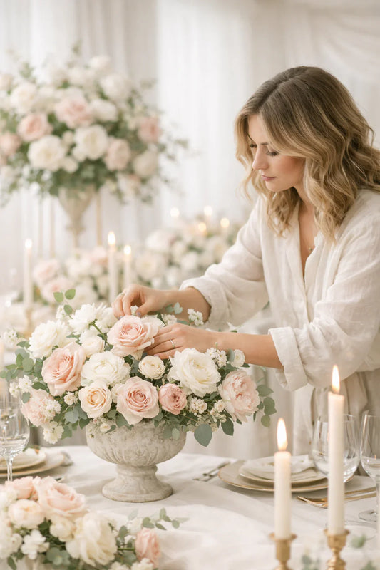 Fleurs réception mariage : décoration de salle, centres de table et astuces pour optimiser (2026)