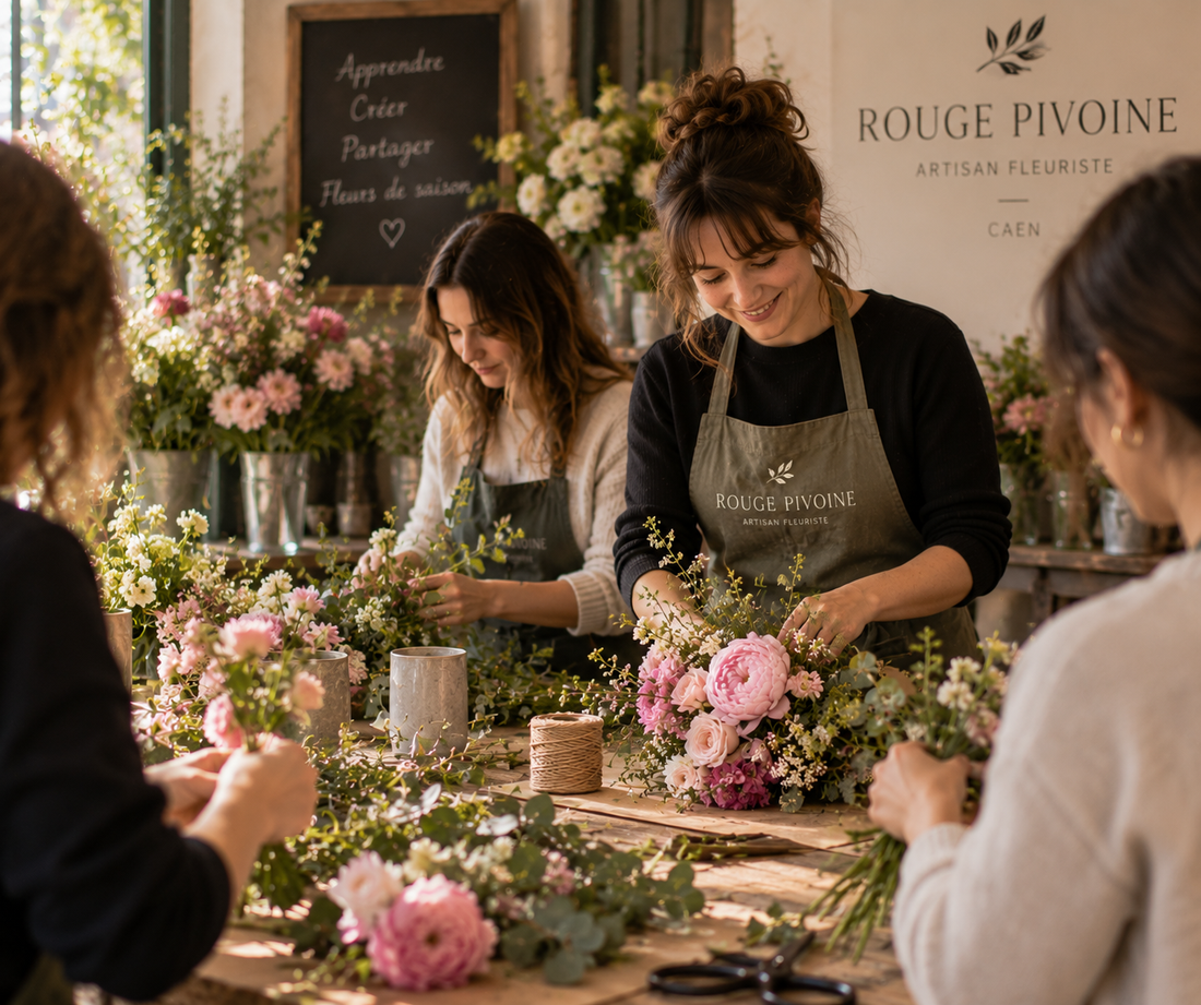Art floral à Caen : comment se déroule un atelier floral ?