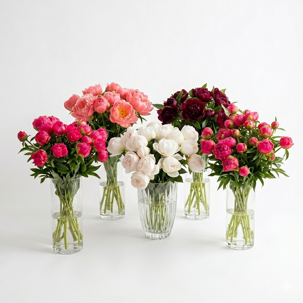 Bouquet de Pivoines