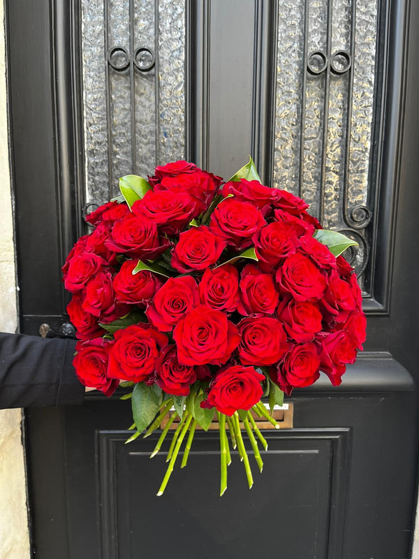 Bouquet "Mes Roses Rouges" proposé par Rouge Pivoine Fleuriste Caen