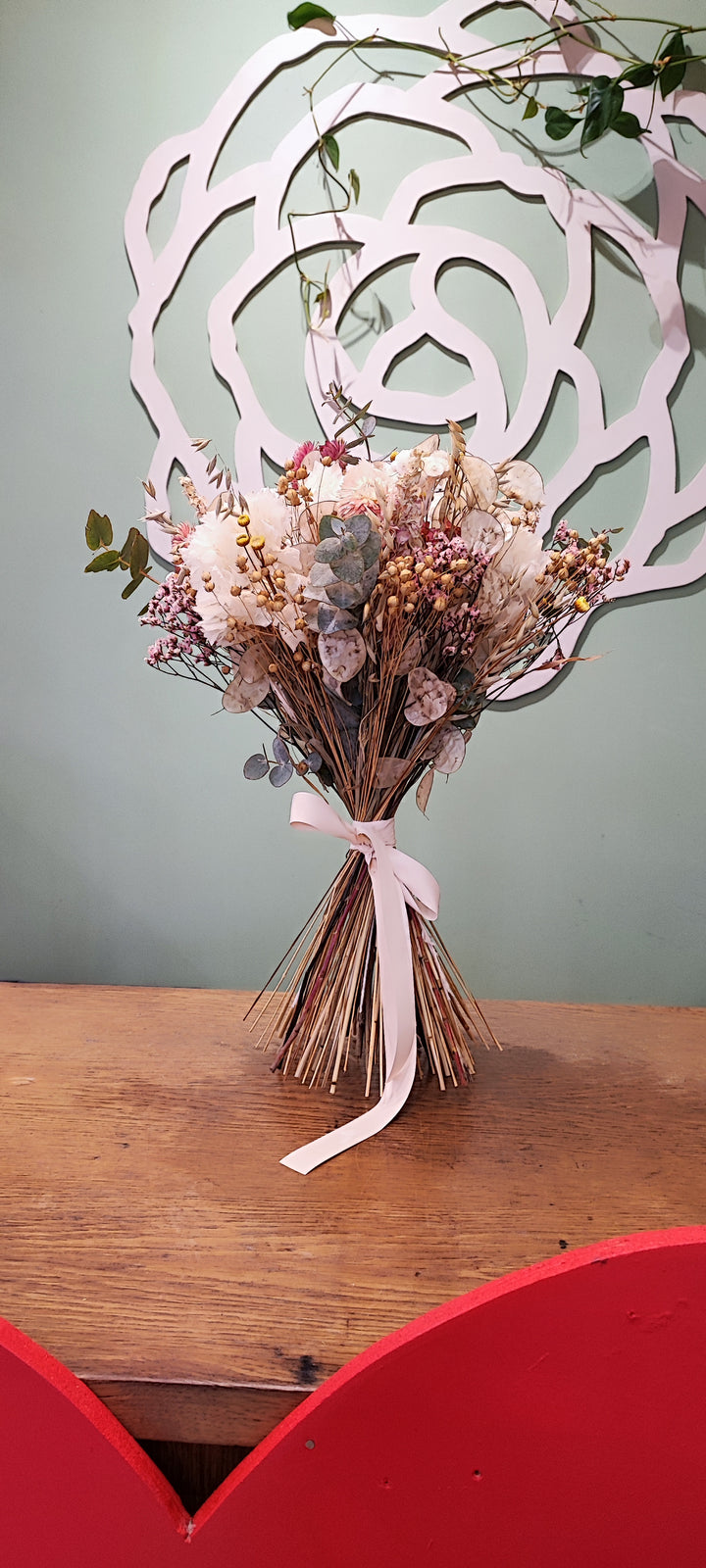 Bouquet de fleurs séchées par Rouge Pivoine Fleuriste Caen